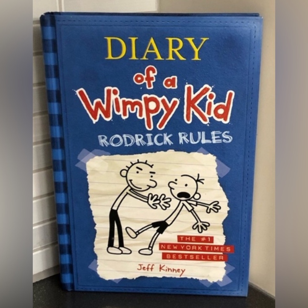 DIARY OF A WIMPY KID: Rodrick Rules Hardcover Book